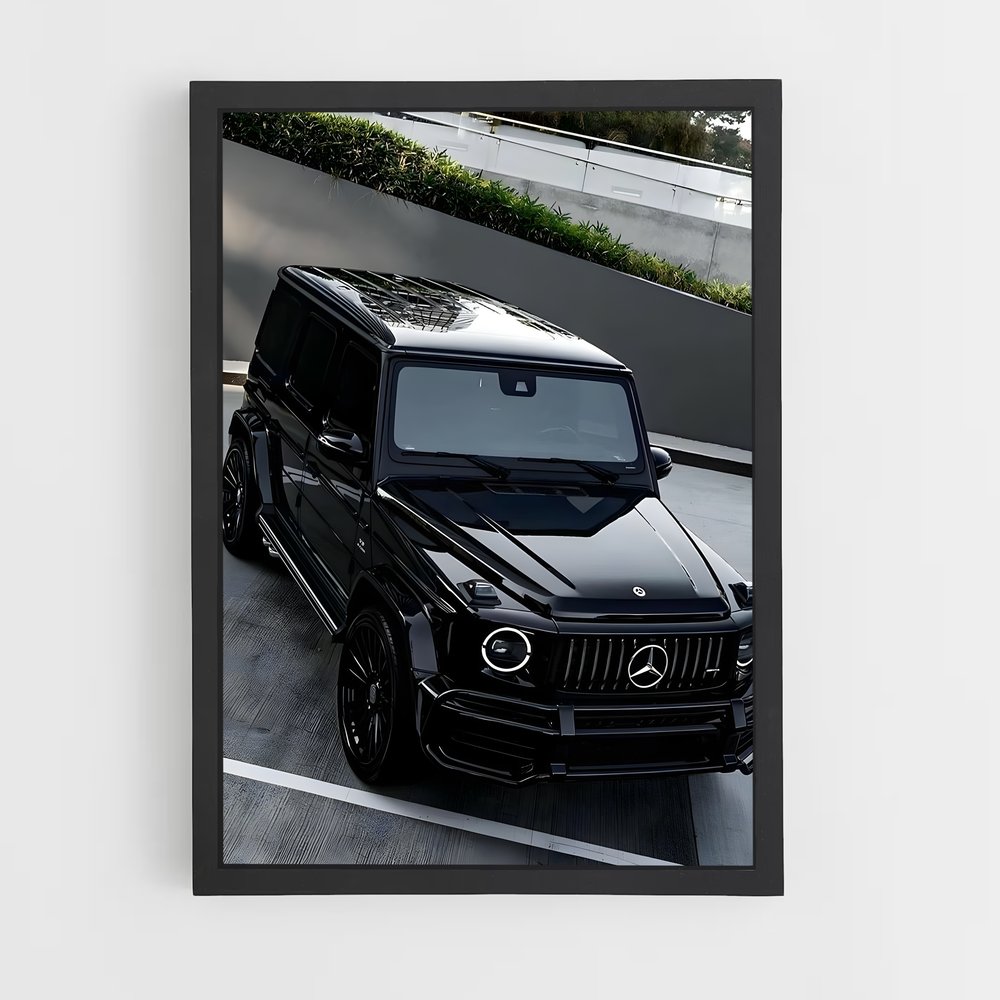 Poster G63 Noir Élégance – affiche Mercedes (vue 2)